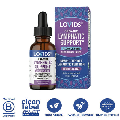 𝐋𝐨𝐯𝐢𝐝𝐬®Organic Lymphatic Support Herbal Blend Drops（𝑆𝑢𝑝𝑝𝑜𝑟𝑡𝑠 𝑁𝑎𝑡𝑢𝑟𝑎𝑙 𝐼𝑚𝑚𝑢𝑛𝑖𝑡𝑦, 𝐷𝑒𝑡𝑜𝑥 𝐵𝑎𝑙𝑎𝑛𝑐𝑒 & 𝐻𝑒𝑎𝑙𝑡ℎ𝑦 𝑊𝑒𝑖𝑔ℎ𝑡 𝑀𝑎𝑛𝑎𝑔𝑒𝑚𝑒𝑛𝑡））