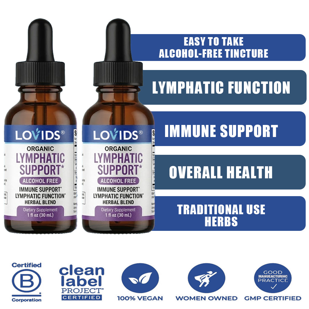 𝐋𝐨𝐯𝐢𝐝𝐬®Organic Lymphatic Support Herbal Blend Drops（𝑆𝑢𝑝𝑝𝑜𝑟𝑡𝑠 𝑁𝑎𝑡𝑢𝑟𝑎𝑙 𝐼𝑚𝑚𝑢𝑛𝑖𝑡𝑦, 𝐷𝑒𝑡𝑜𝑥 𝐵𝑎𝑙𝑎𝑛𝑐𝑒 & 𝐻𝑒𝑎𝑙𝑡ℎ𝑦 𝑊𝑒𝑖𝑔ℎ𝑡 𝑀𝑎𝑛𝑎𝑔𝑒𝑚𝑒𝑛𝑡））