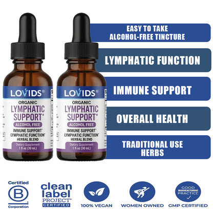 𝐋𝐨𝐯𝐢𝐝𝐬®Organic Lymphatic Support Herbal Blend Drops（𝑆𝑢𝑝𝑝𝑜𝑟𝑡𝑠 𝑁𝑎𝑡𝑢𝑟𝑎𝑙 𝐼𝑚𝑚𝑢𝑛𝑖𝑡𝑦, 𝐷𝑒𝑡𝑜𝑥 𝐵𝑎𝑙𝑎𝑛𝑐𝑒 & 𝐻𝑒𝑎𝑙𝑡ℎ𝑦 𝑊𝑒𝑖𝑔ℎ𝑡 𝑀𝑎𝑛𝑎𝑔𝑒𝑚𝑒𝑛𝑡））