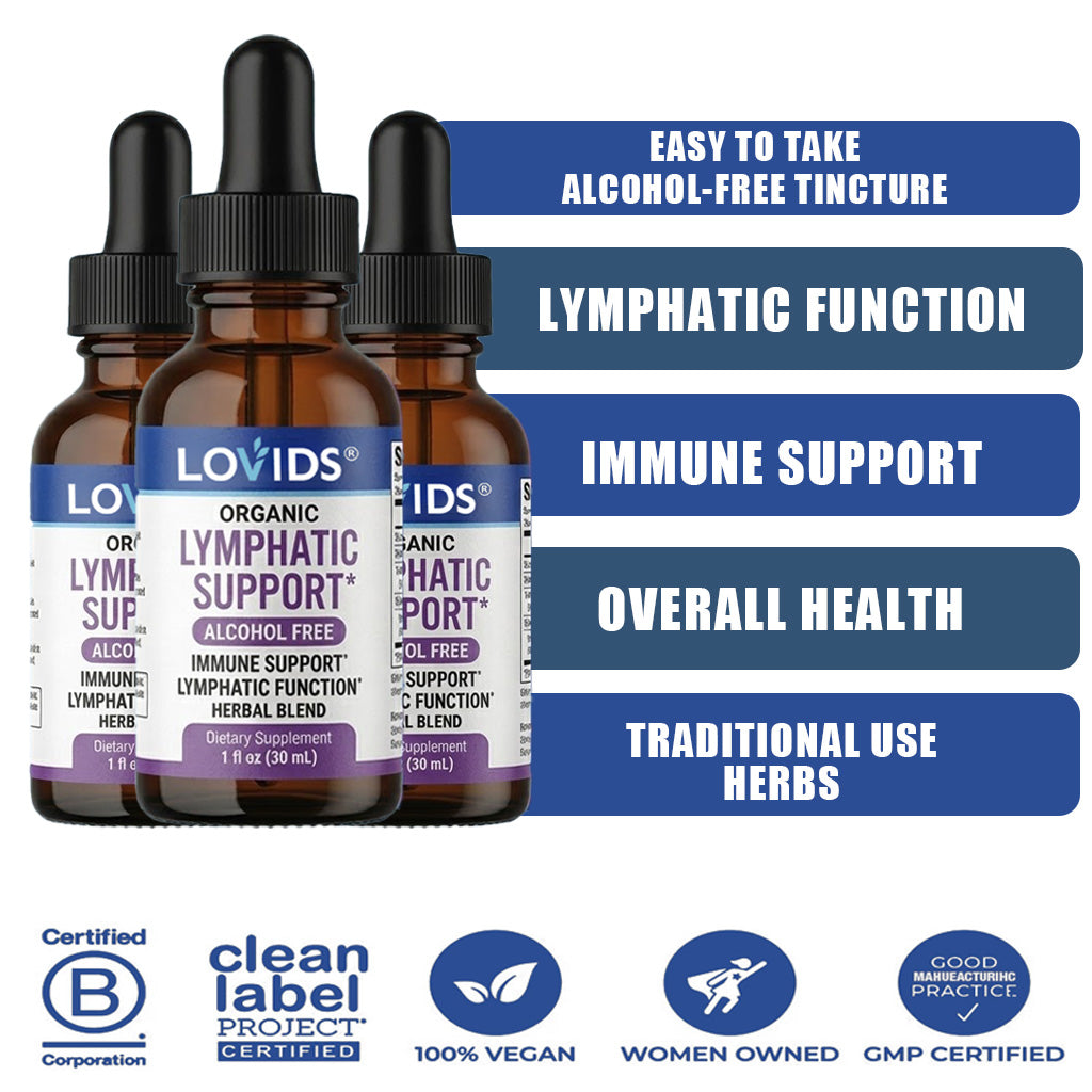 𝐋𝐨𝐯𝐢𝐝𝐬®Organic Lymphatic Support Herbal Blend Drops（𝑆𝑢𝑝𝑝𝑜𝑟𝑡𝑠 𝑁𝑎𝑡𝑢𝑟𝑎𝑙 𝐼𝑚𝑚𝑢𝑛𝑖𝑡𝑦, 𝐷𝑒𝑡𝑜𝑥 𝐵𝑎𝑙𝑎𝑛𝑐𝑒 & 𝐻𝑒𝑎𝑙𝑡ℎ𝑦 𝑊𝑒𝑖𝑔ℎ𝑡 𝑀𝑎𝑛𝑎𝑔𝑒𝑚𝑒𝑛𝑡））