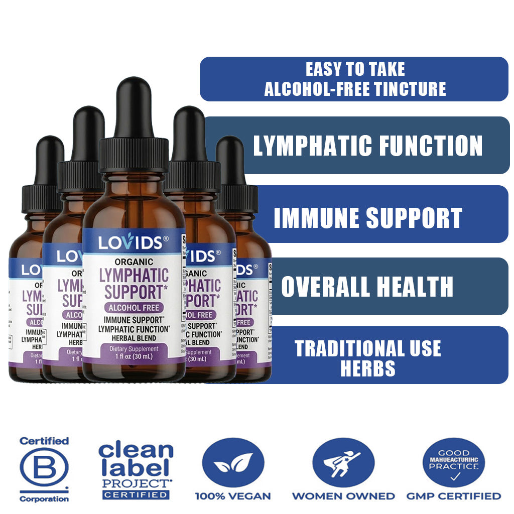 𝐋𝐨𝐯𝐢𝐝𝐬®Organic Lymphatic Support Herbal Blend Drops（𝑆𝑢𝑝𝑝𝑜𝑟𝑡𝑠 𝑁𝑎𝑡𝑢𝑟𝑎𝑙 𝐼𝑚𝑚𝑢𝑛𝑖𝑡𝑦, 𝐷𝑒𝑡𝑜𝑥 𝐵𝑎𝑙𝑎𝑛𝑐𝑒 & 𝐻𝑒𝑎𝑙𝑡ℎ𝑦 𝑊𝑒𝑖𝑔ℎ𝑡 𝑀𝑎𝑛𝑎𝑔𝑒𝑚𝑒𝑛𝑡））