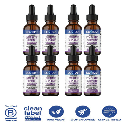 𝐋𝐨𝐯𝐢𝐝𝐬®Organic Lymphatic Support Herbal Blend Drops（𝑆𝑢𝑝𝑝𝑜𝑟𝑡𝑠 𝑁𝑎𝑡𝑢𝑟𝑎𝑙 𝐼𝑚𝑚𝑢𝑛𝑖𝑡𝑦, 𝐷𝑒𝑡𝑜𝑥 𝐵𝑎𝑙𝑎𝑛𝑐𝑒 & 𝐻𝑒𝑎𝑙𝑡ℎ𝑦 𝑊𝑒𝑖𝑔ℎ𝑡 𝑀𝑎𝑛𝑎𝑔𝑒𝑚𝑒𝑛𝑡））
