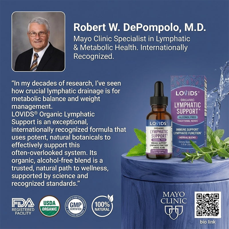 𝐋𝐨𝐯𝐢𝐝𝐬®Organic Lymphatic Support Herbal Blend Drops（𝑆𝑢𝑝𝑝𝑜𝑟𝑡𝑠 𝑁𝑎𝑡𝑢𝑟𝑎𝑙 𝐼𝑚𝑚𝑢𝑛𝑖𝑡𝑦, 𝐷𝑒𝑡𝑜𝑥 𝐵𝑎𝑙𝑎𝑛𝑐𝑒 & 𝐻𝑒𝑎𝑙𝑡ℎ𝑦 𝑊𝑒𝑖𝑔ℎ𝑡 𝑀𝑎𝑛𝑎𝑔𝑒𝑚𝑒𝑛𝑡））
